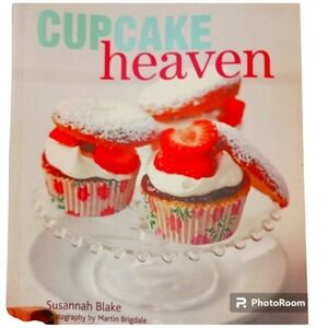 Cupcake Heaven cookbook hardcover‎ SKUH065